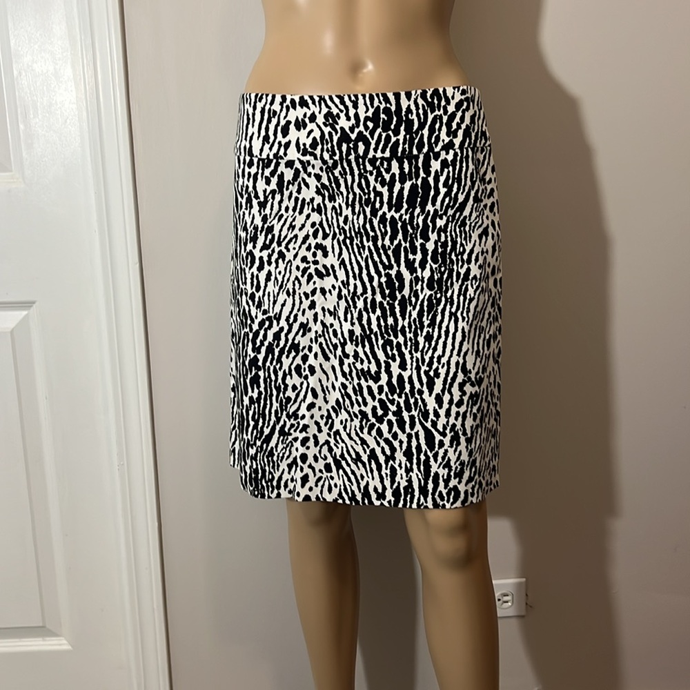 Talbots Cheetah Animal Print Mini Skirt
